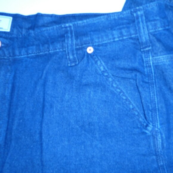 GAP Mid Rise 90s Loose Carpenter Jeans - Dark Indigo - Picture 2 of 11